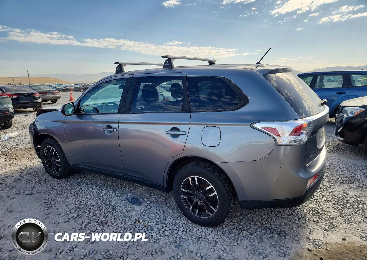 2014 Mitsubishi Outlander Es VIN:JA4AD2A3XEZ014725 - 2