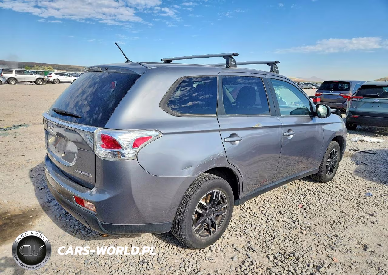2014 Mitsubishi Outlander Es VIN:JA4AD2A3XEZ014725 - 3