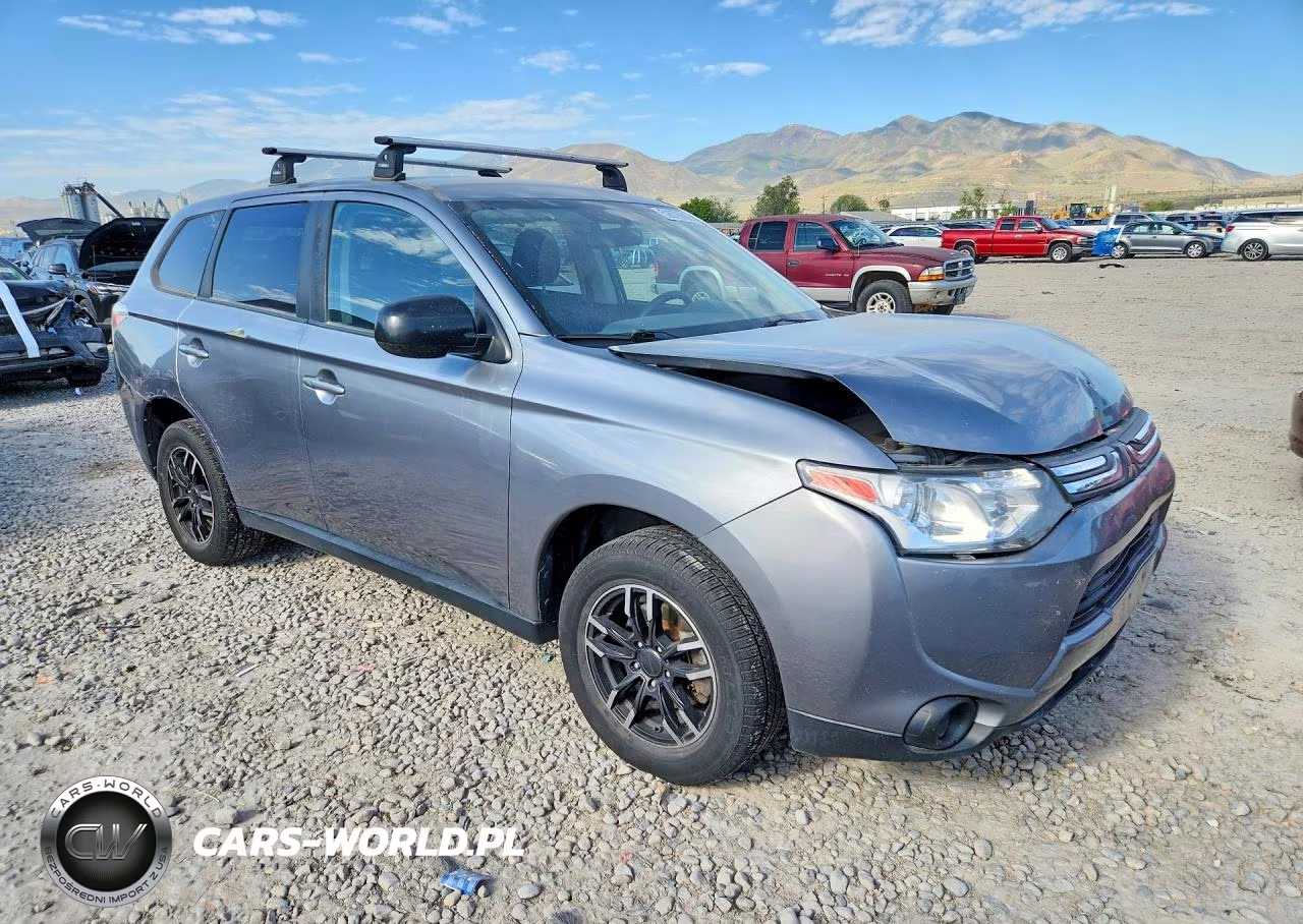 2014 Mitsubishi Outlander Es VIN:JA4AD2A3XEZ014725 - 4
