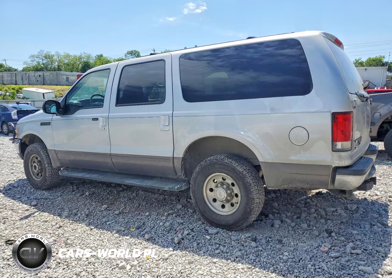 2001 Ford Excursion Xlt VIN:1FMNU41S81EB02549 - 2