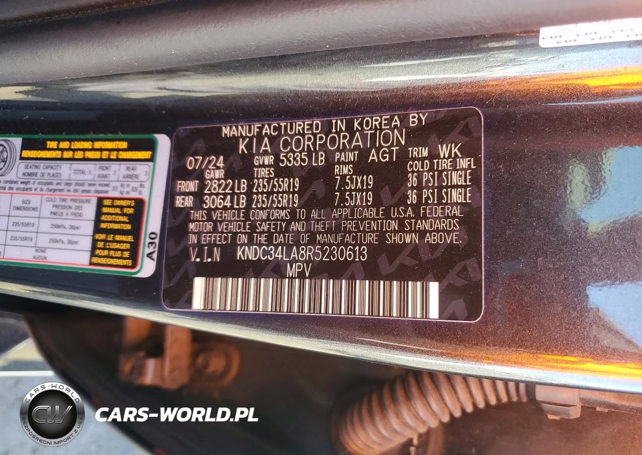 2024 Kia Ev6 Wind VIN:KNDC34LA8R5230613 - 13