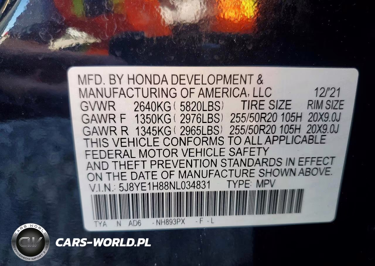 2022 Acura Mdx Advance VIN:5J8YE1H88NL034831 - 13