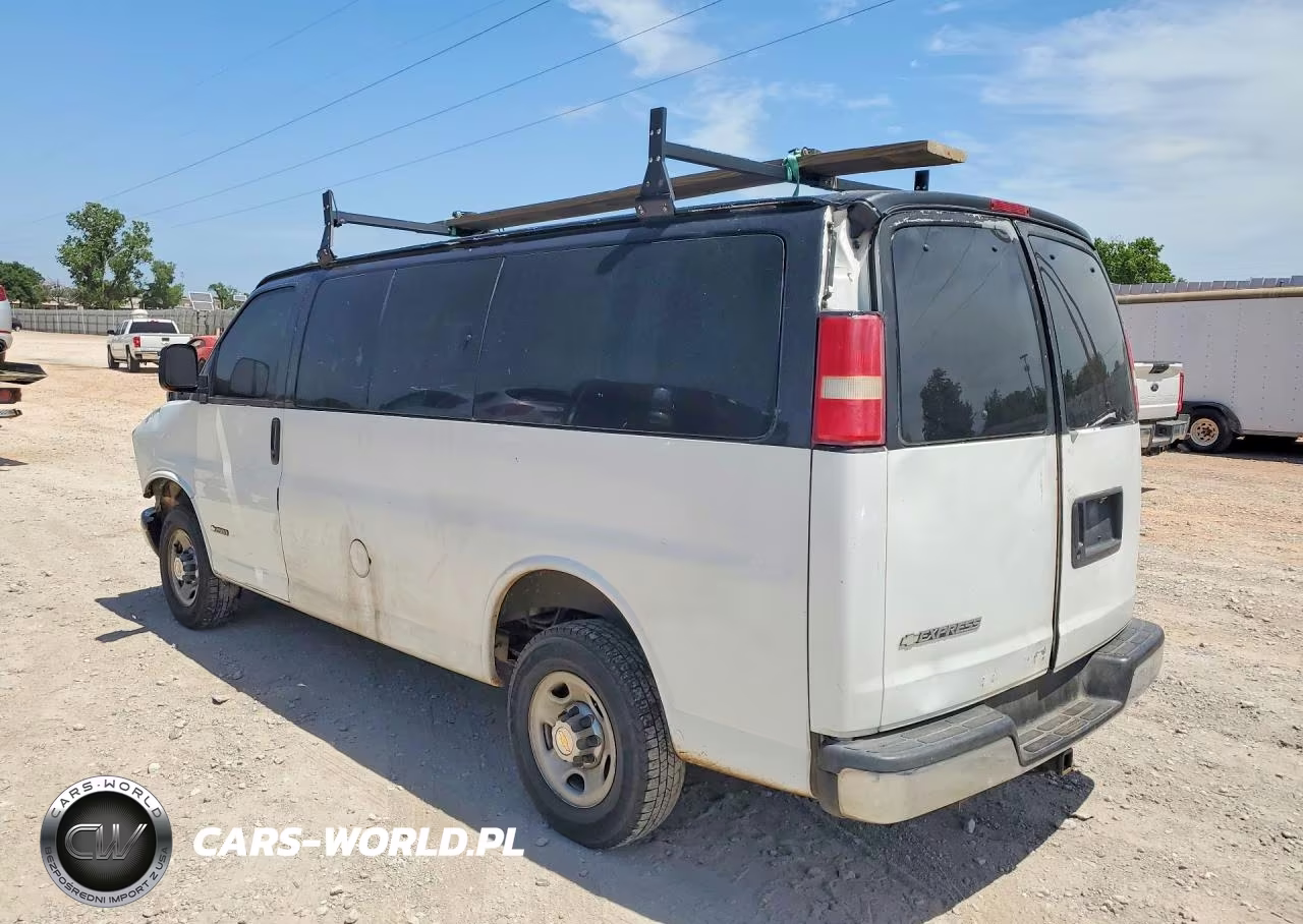 2004 Chevrolet Express G2500 VIN:1GAGG25UX41247827 - 2