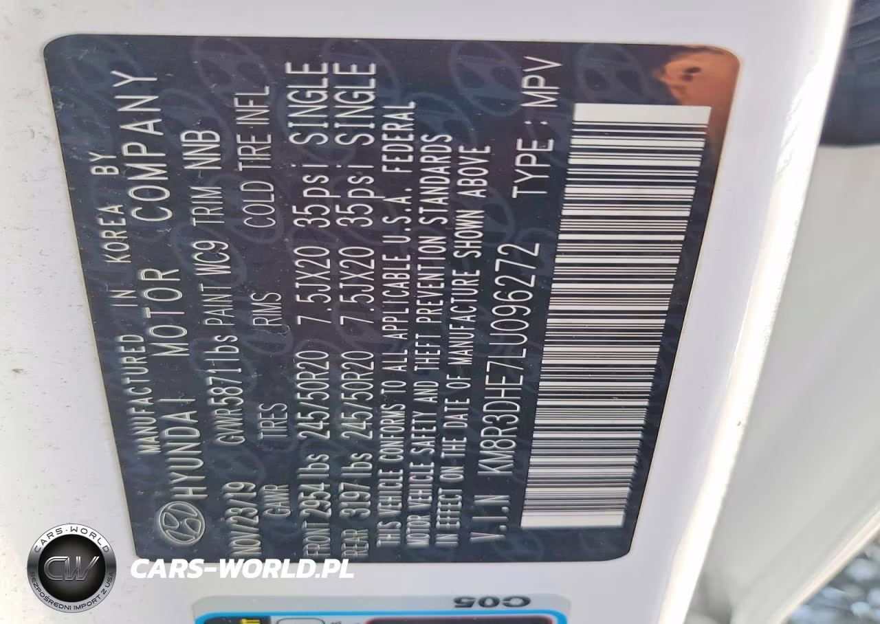 2020 Hyundai Palisade Sel VIN:KM8R3DHE7LU096272 - 13