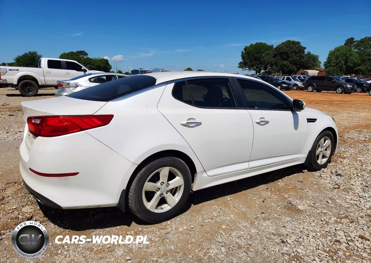 2014 Kia Optima Lx VIN:KNAGM4A76E5522449 - 3