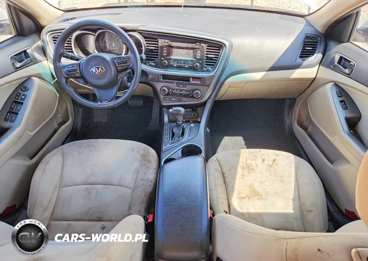 2014 Kia Optima Lx VIN:KNAGM4A76E5522449 - 8