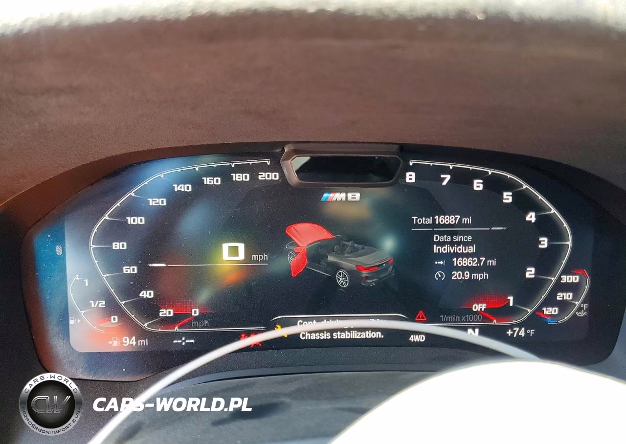 2023 BMW M8 VIN:WBSDZ0C0XPCM22524 - 9