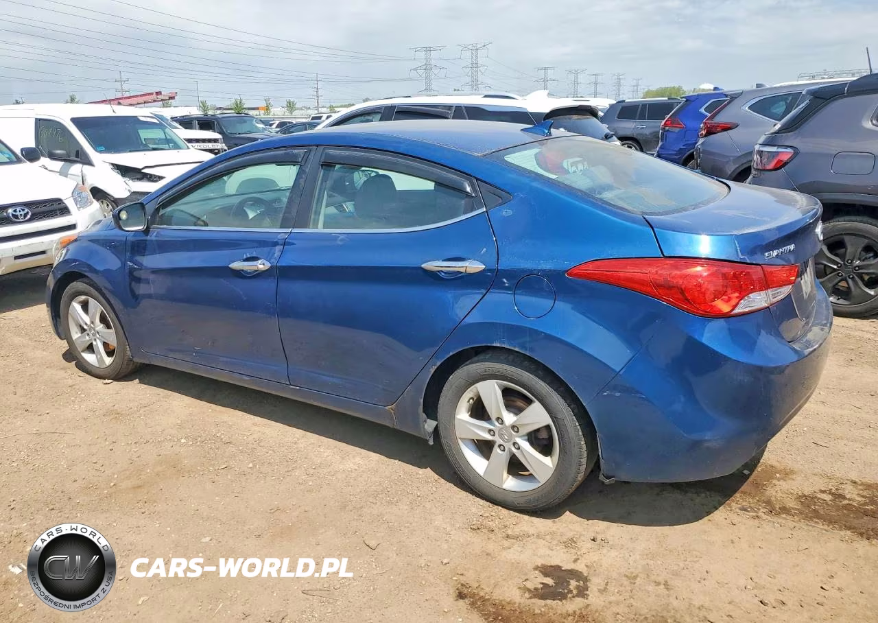 2013 Hyundai Elantra Gls VIN:KMHDH4AE4DU997784 - 2