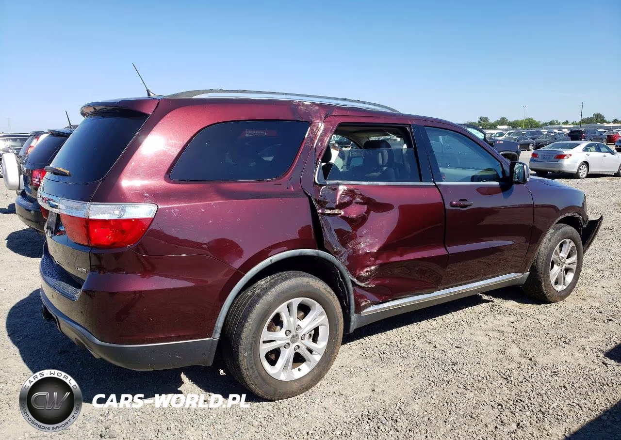 2012 Dodge Durango Crew VIN:1C4SDJDT1CC228437 - 3