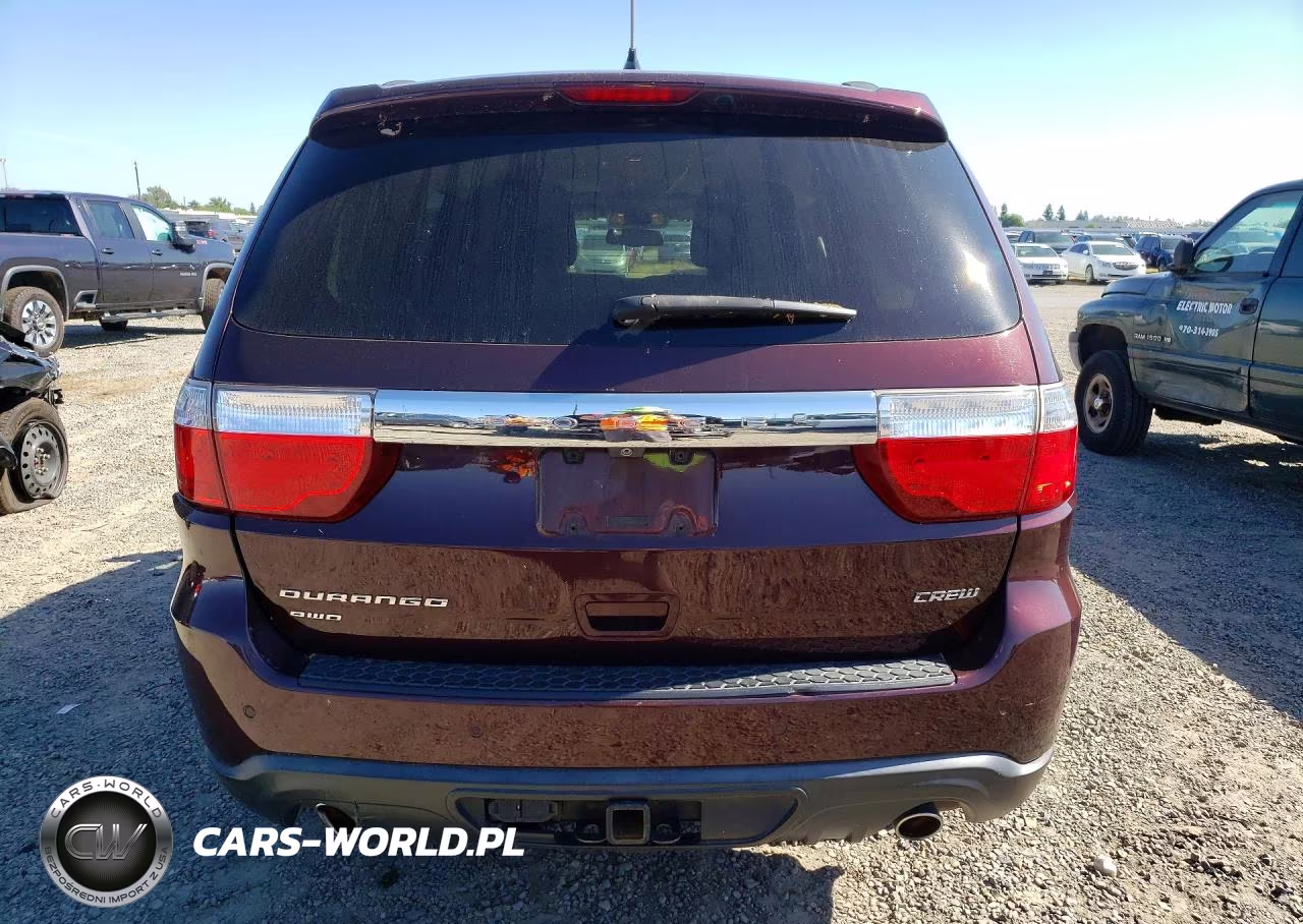 2012 Dodge Durango Crew VIN:1C4SDJDT1CC228437 - 6