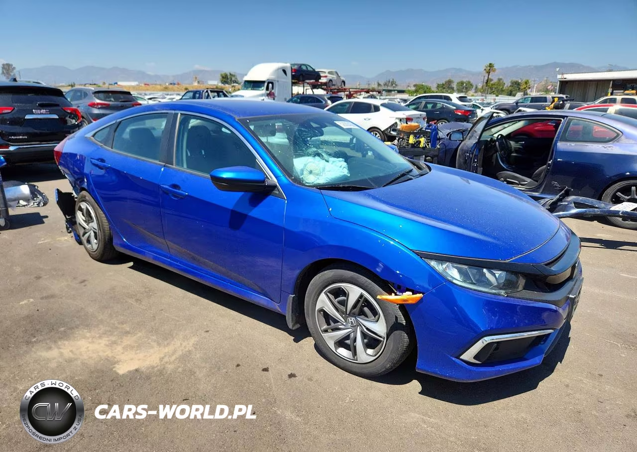 2020 Honda Civic Lx VIN:2HGFC2F66LH539734 - 4