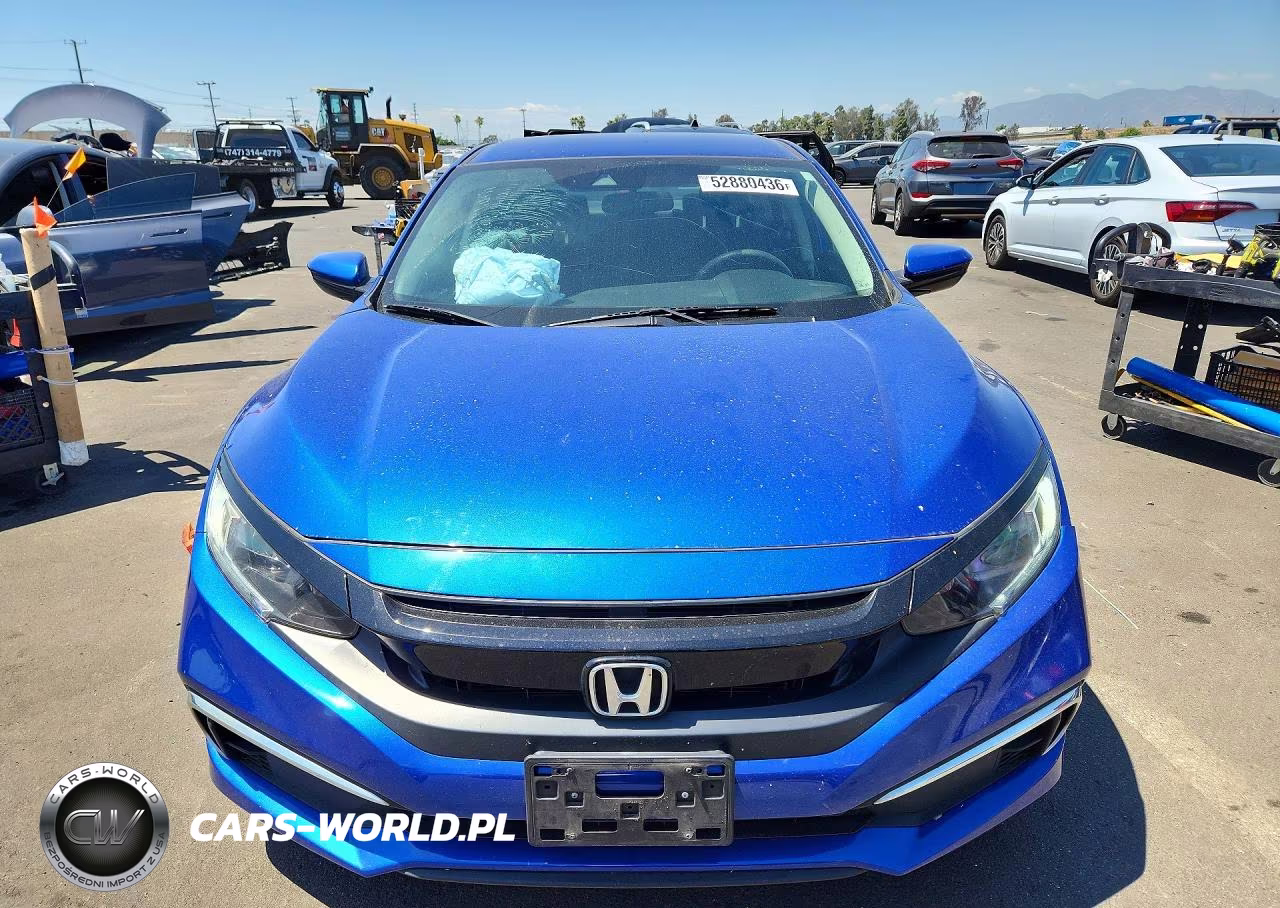 2020 Honda Civic Lx VIN:2HGFC2F66LH539734 - 5