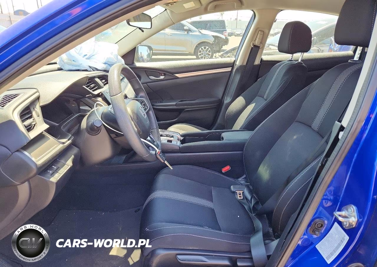 2020 Honda Civic Lx VIN:2HGFC2F66LH539734 - 7