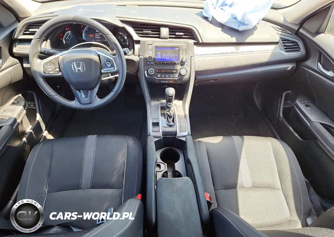 2020 Honda Civic Lx VIN:2HGFC2F66LH539734 - 8