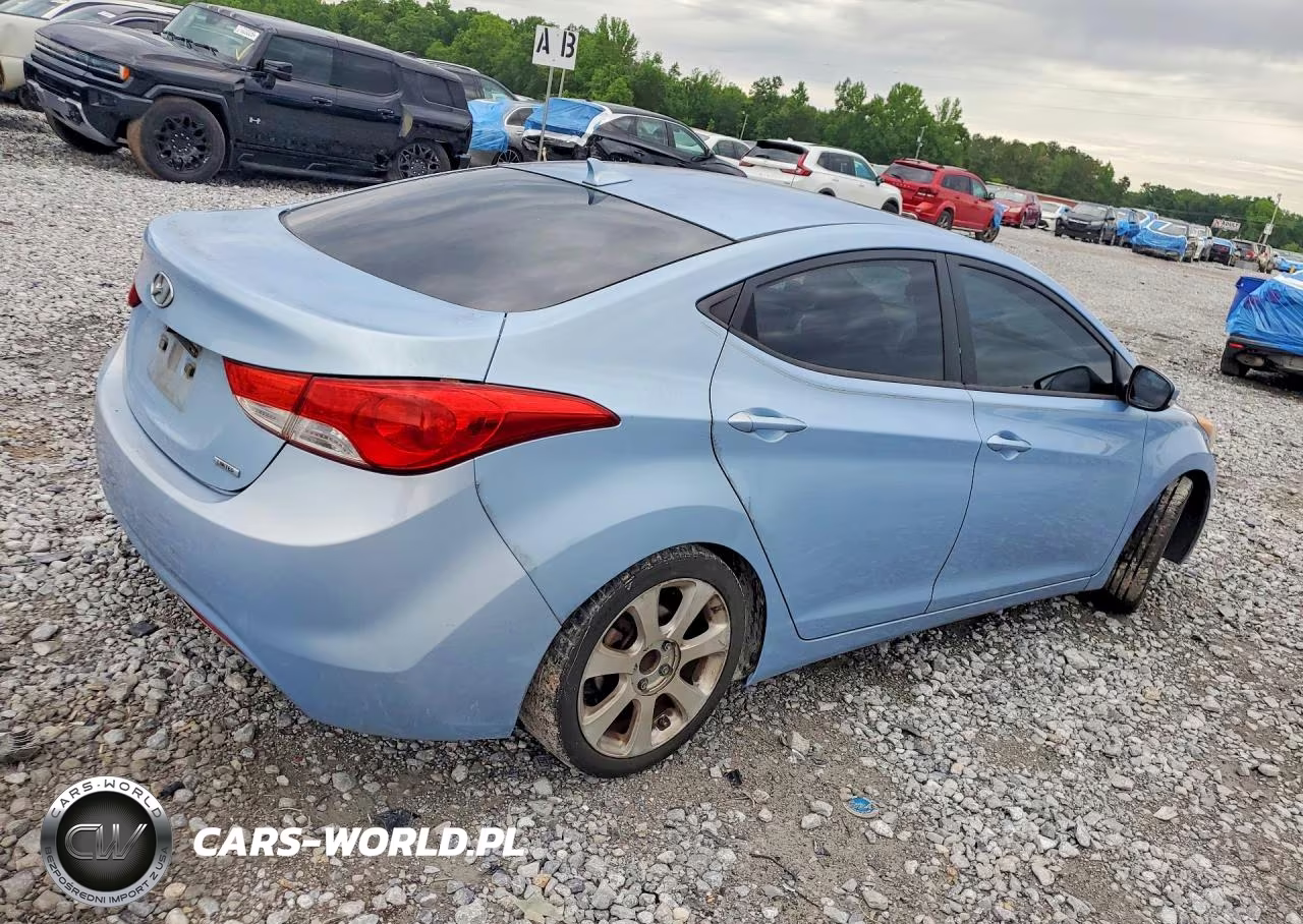 2011 Hyundai Elantra Limited VIN:KMHDH4AE3BU135721 - 3