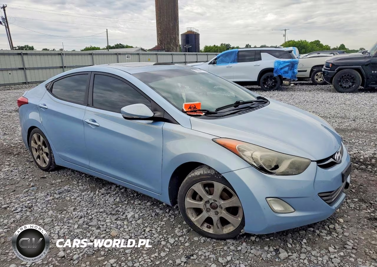 2011 Hyundai Elantra Limited VIN:KMHDH4AE3BU135721 - 4