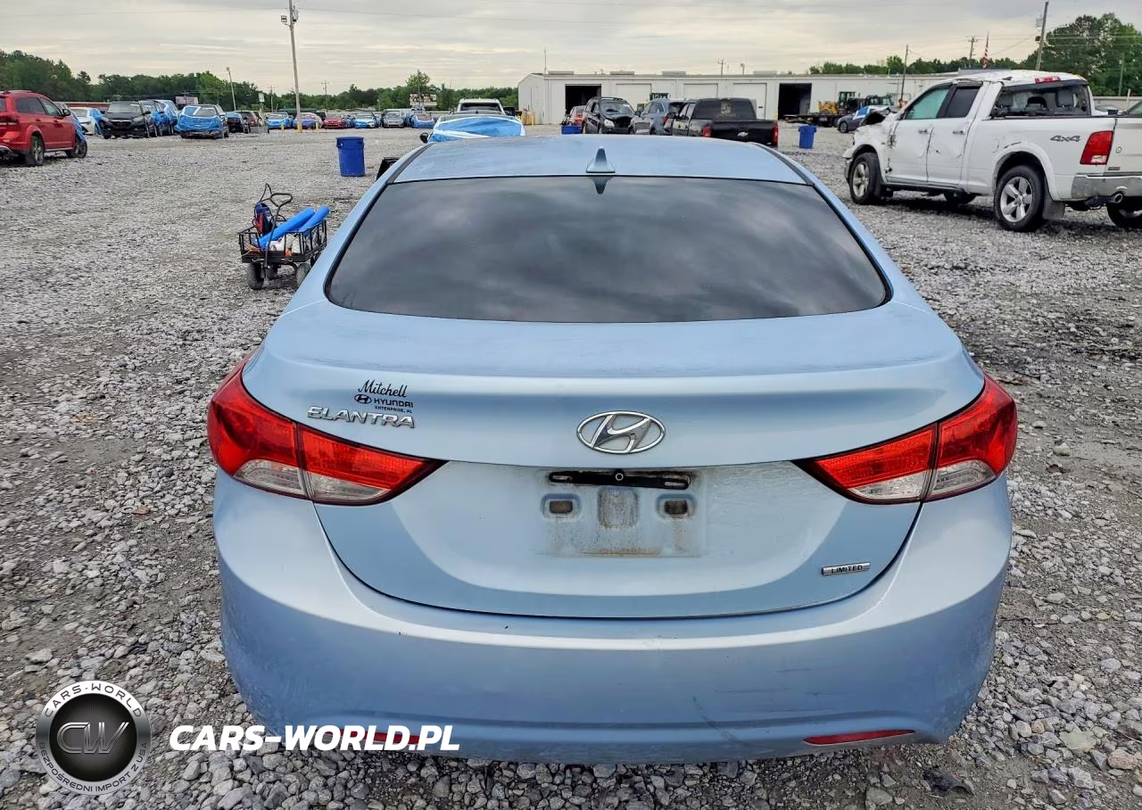 2011 Hyundai Elantra Limited VIN:KMHDH4AE3BU135721 - 6