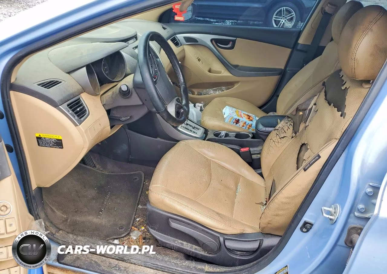 2011 Hyundai Elantra Limited VIN:KMHDH4AE3BU135721 - 7
