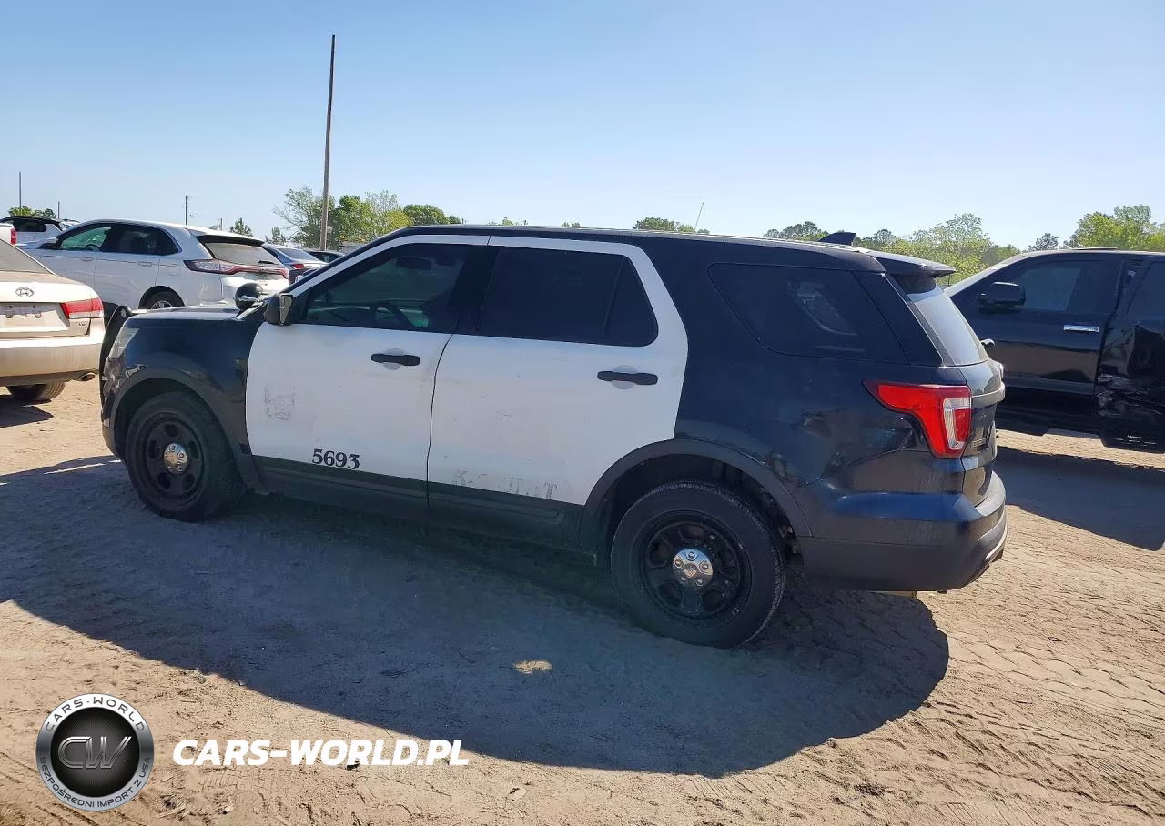 2017 Ford Explorer Police Interceptor VIN:1FM5K8AR7HGB07881 - 2
