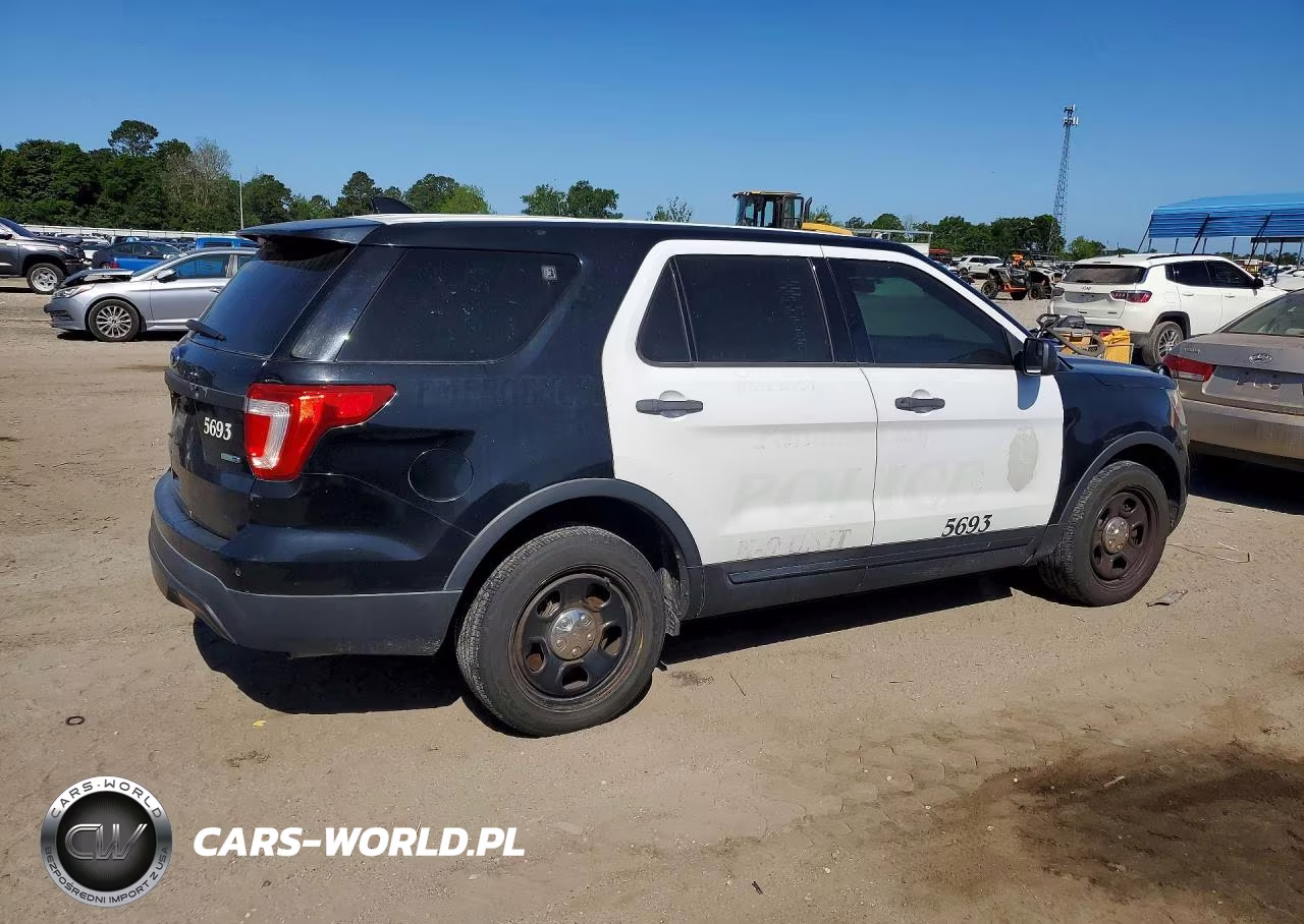 2017 Ford Explorer Police Interceptor VIN:1FM5K8AR7HGB07881 - 3
