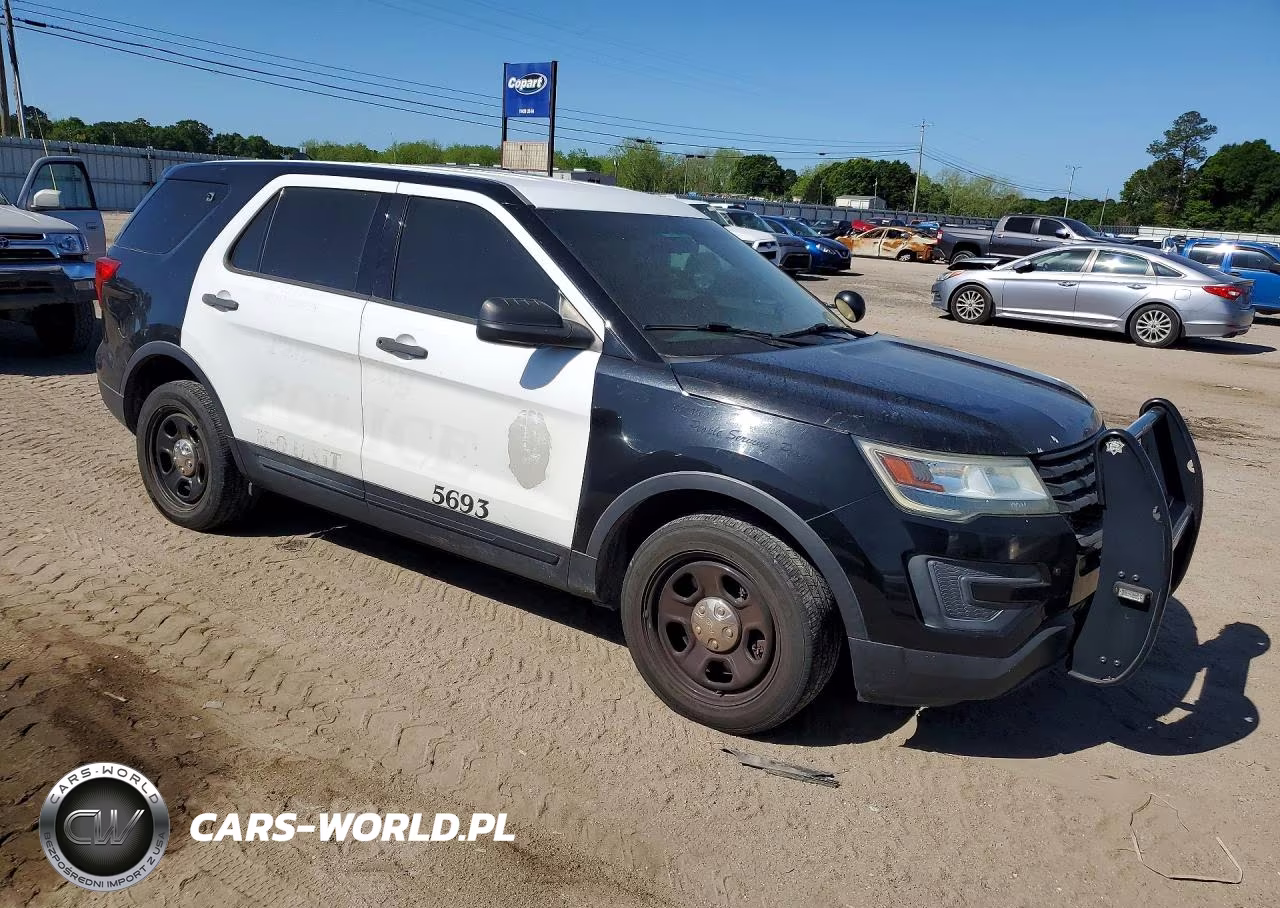 2017 Ford Explorer Police Interceptor VIN:1FM5K8AR7HGB07881 - 4