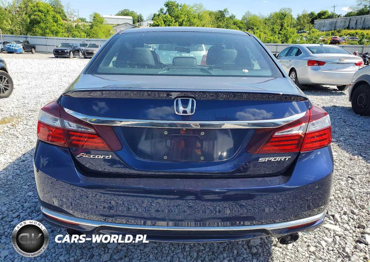 2016 Honda Accord Sport VIN:1HGCR2F59GA042304 - 6