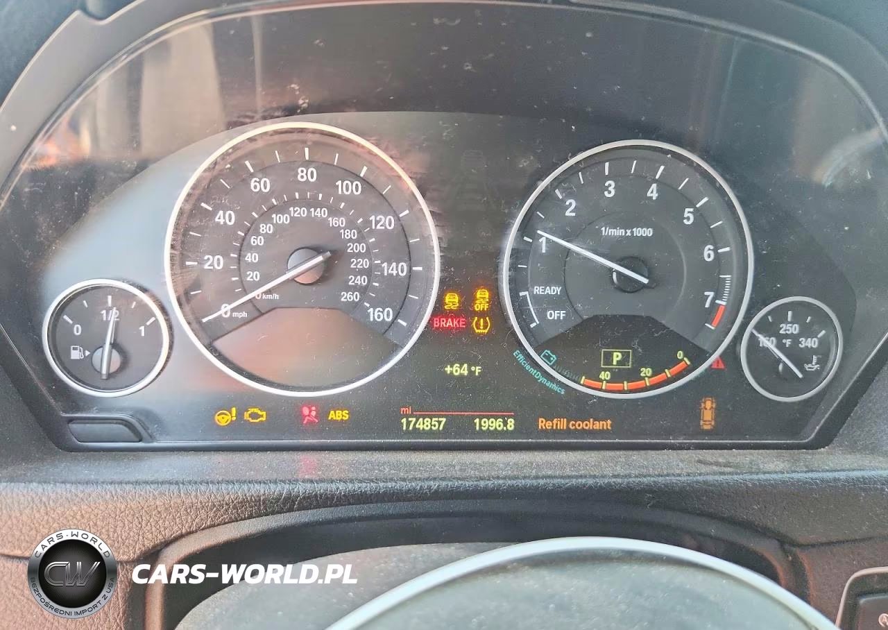 2015 BMW 328 I Sulev VIN:WBA3C1C58FP851901 - 9