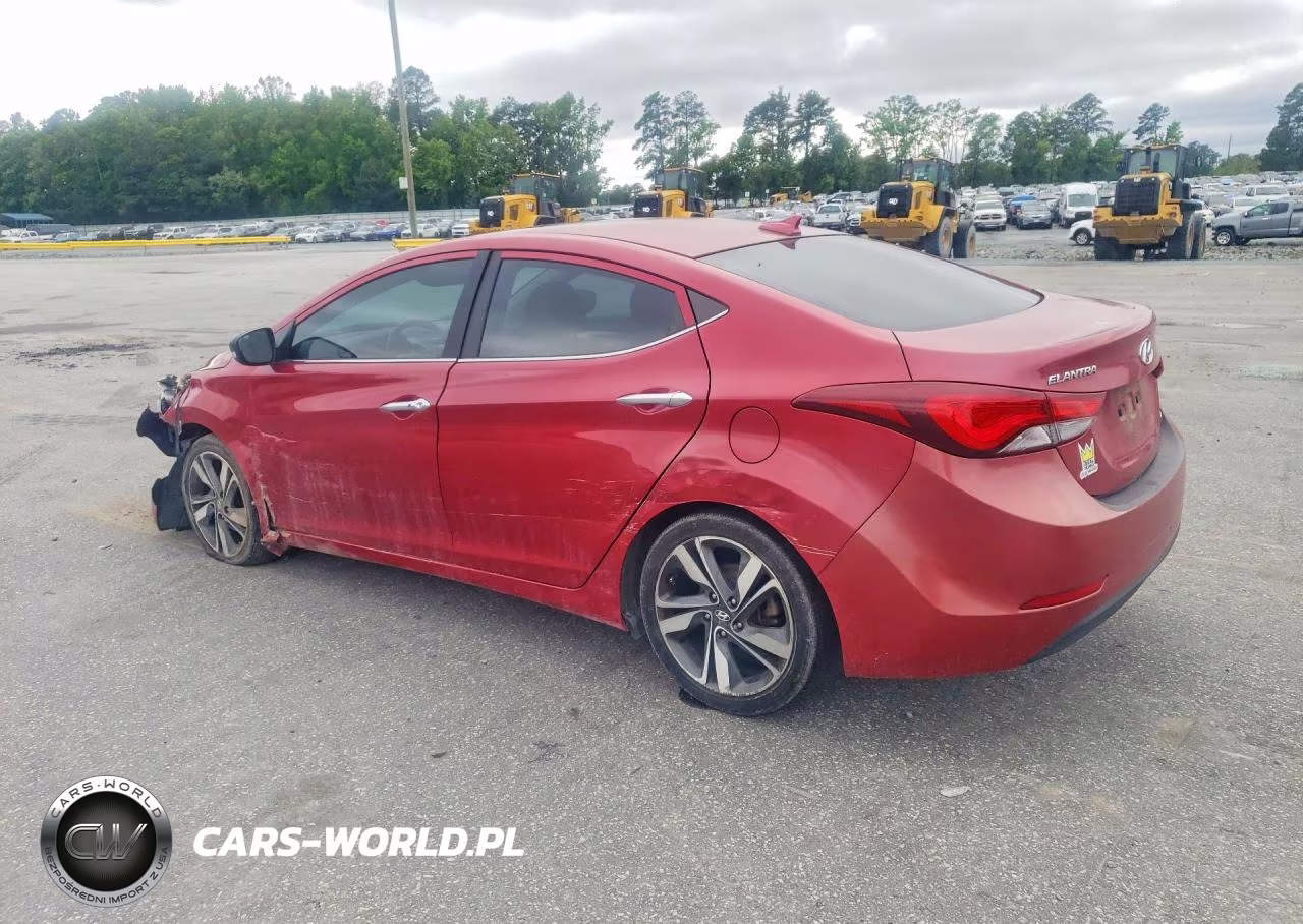 2015 Hyundai Elantra Limited VIN:KMHDH4AE7FU237691 - 2