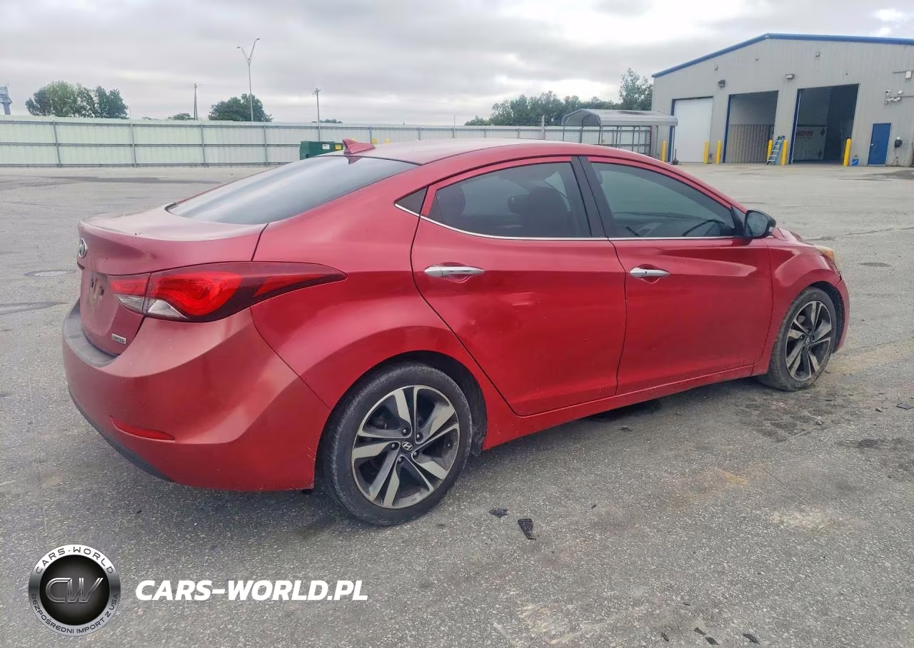 2015 Hyundai Elantra Limited VIN:KMHDH4AE7FU237691 - 3