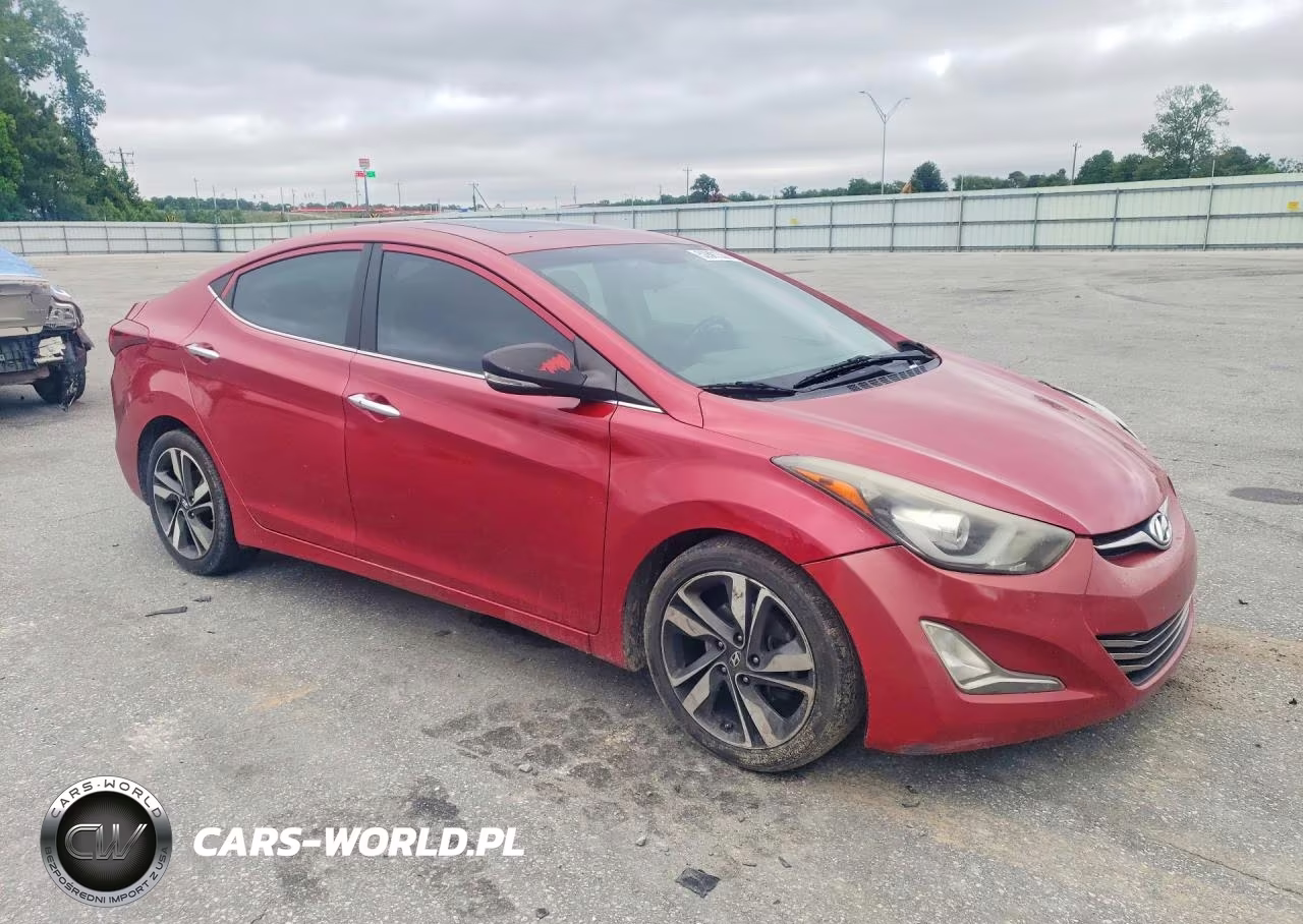 2015 Hyundai Elantra Limited VIN:KMHDH4AE7FU237691 - 4