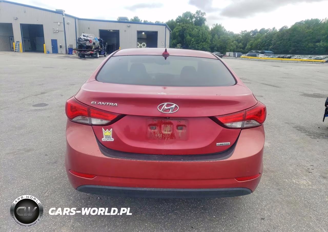 2015 Hyundai Elantra Limited VIN:KMHDH4AE7FU237691 - 6