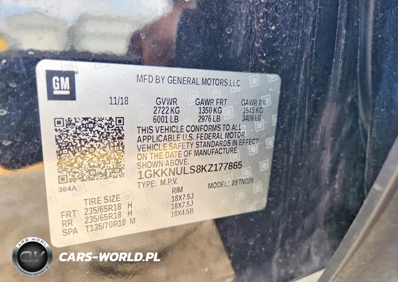 2019 GMC Acadia Slt-1 VIN:1GKKNULS8KZ177865 - 12