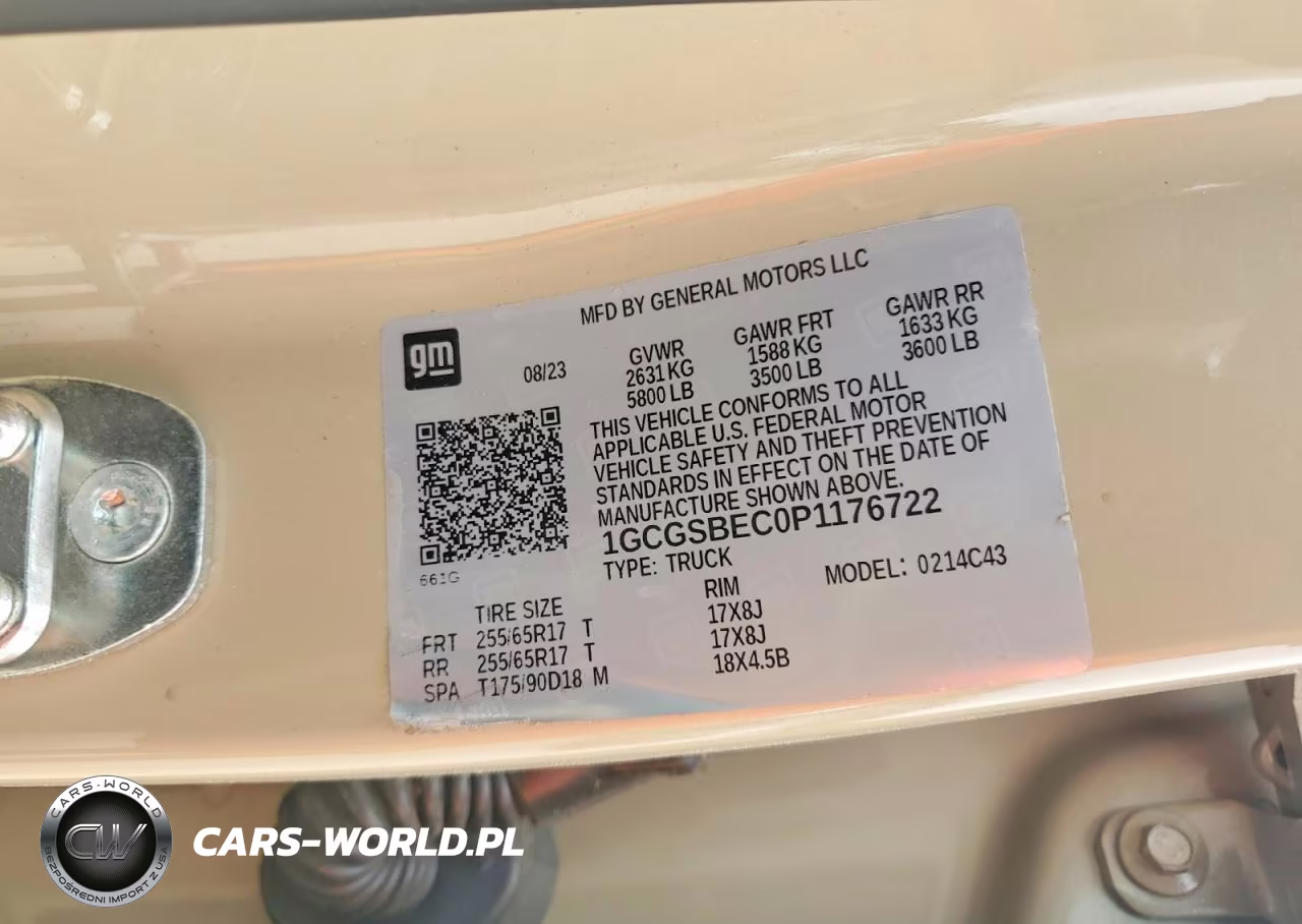 2023 Chevrolet Colorado VIN:1GCGSBEC0P1176722 - 13