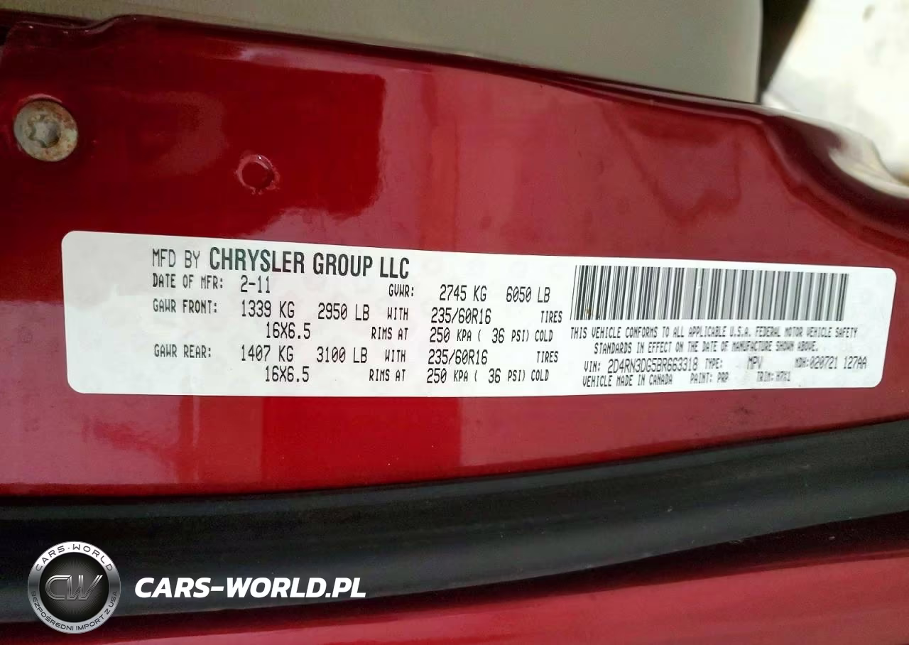 2011 Dodge Grand Caravan Mainstreet VIN:2D4RN3DG5BR663318 - 13