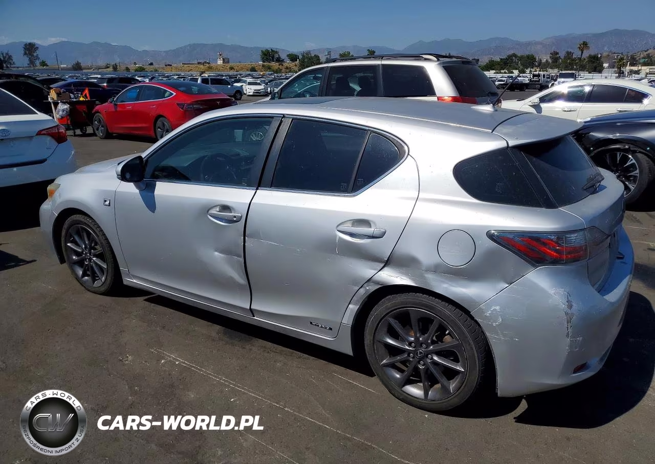 2012 Lexus Ct 200 VIN:JTHKD5BH6C2104447 - 2