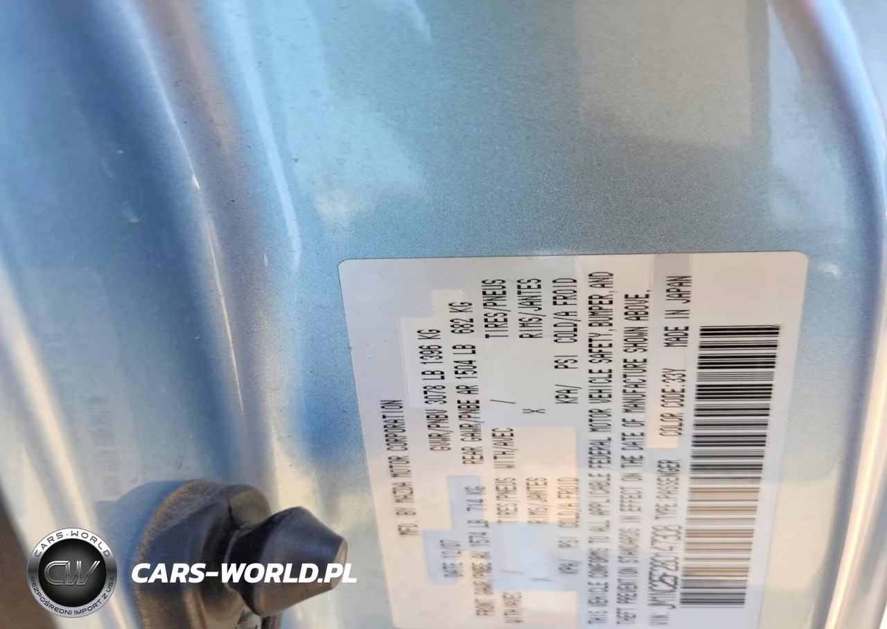 2008 Mazda Mx-5 Miata VIN:JM1NC25F280147308 - 12