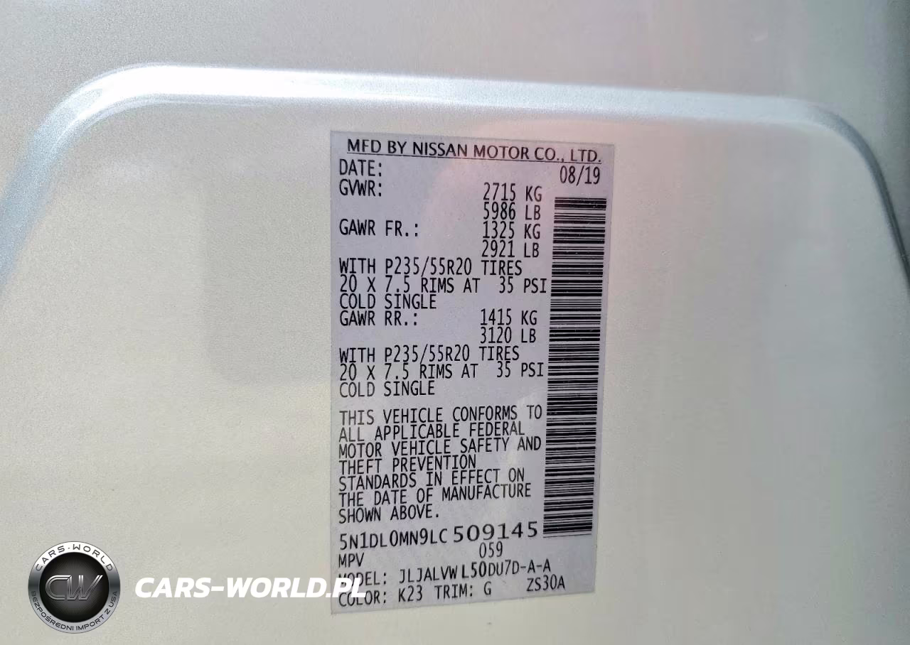 2020 Infiniti Qx60 Luxe VIN:5N1DL0MN9LC509145 - 13