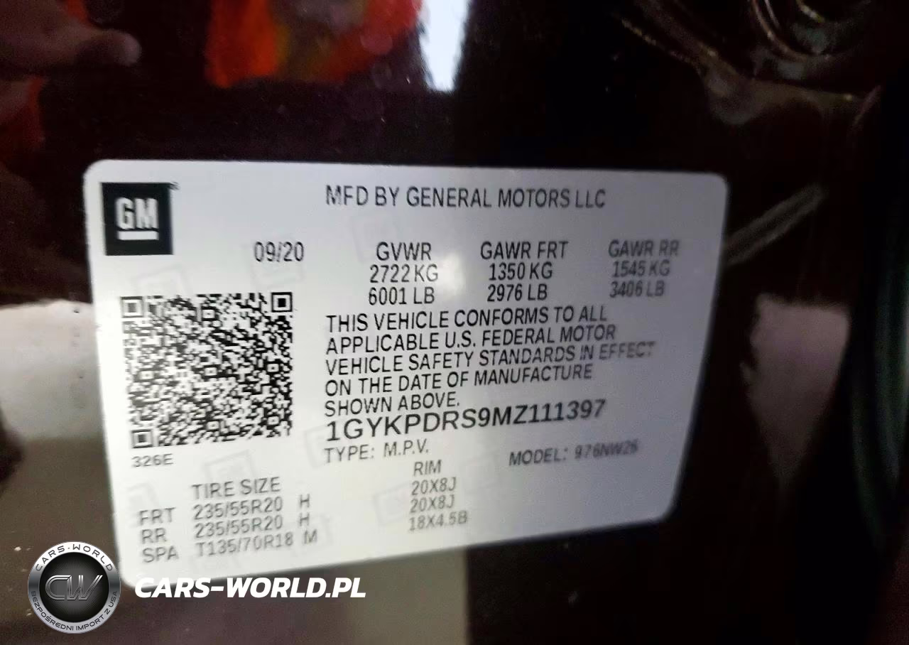 2021 Cadillac Xt6 Premium Luxury VIN:1GYKPDRS9MZ111397 - 13