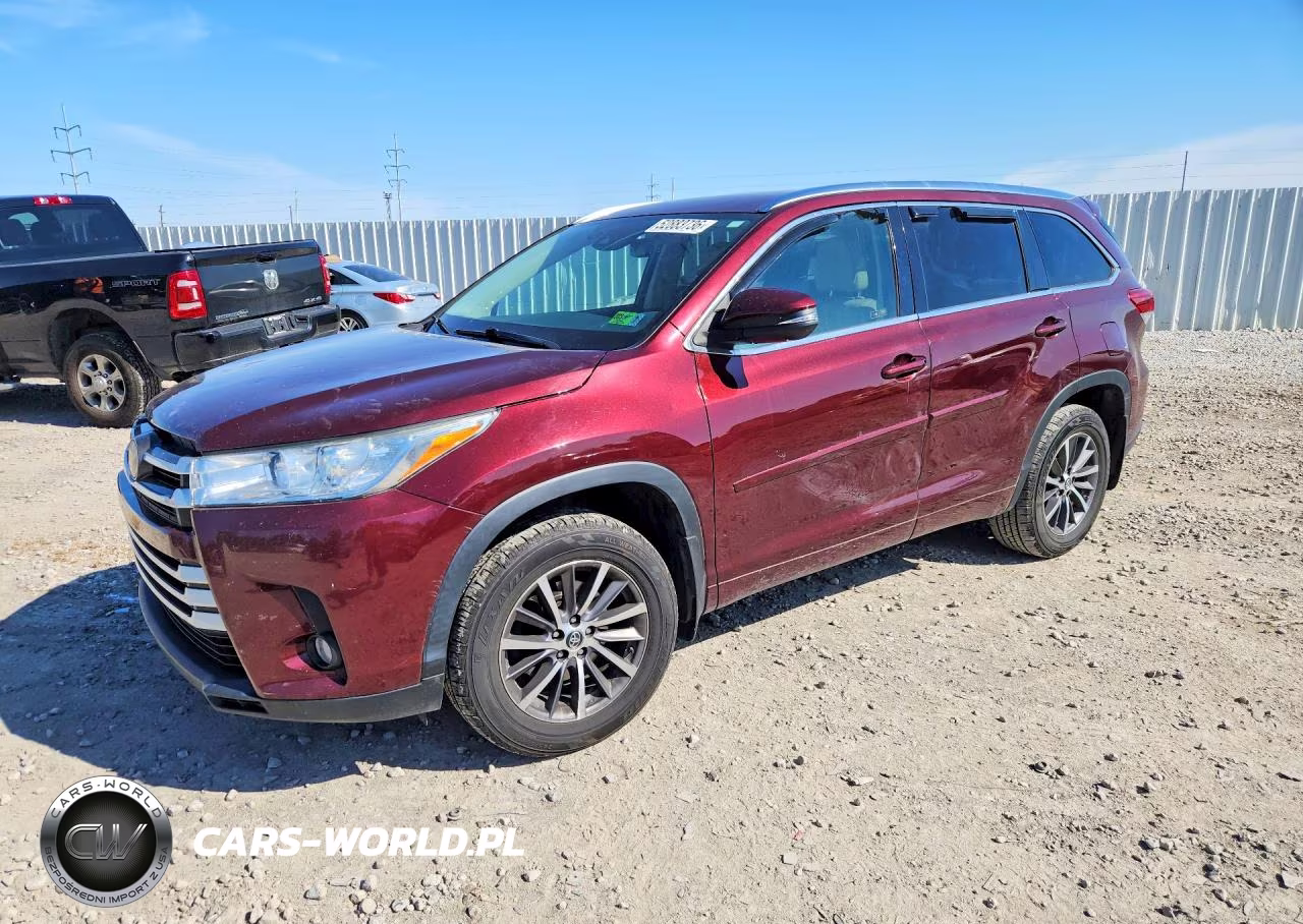 2018 Toyota Highlander Xle – zdjęcie 1 z 13
