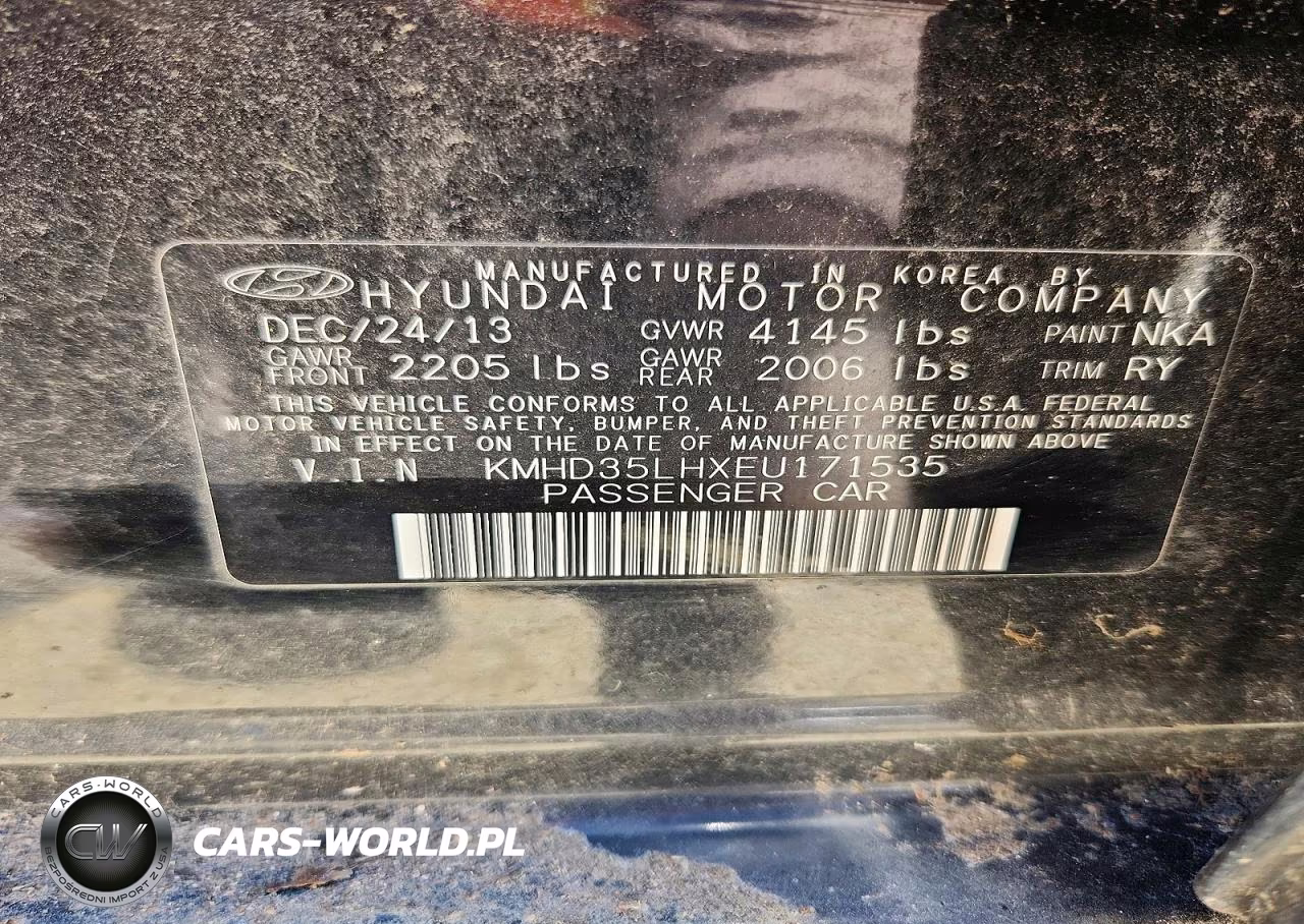 2014 Hyundai Elantra Gt Base VIN:KMHD35LHXEU171535 - 12