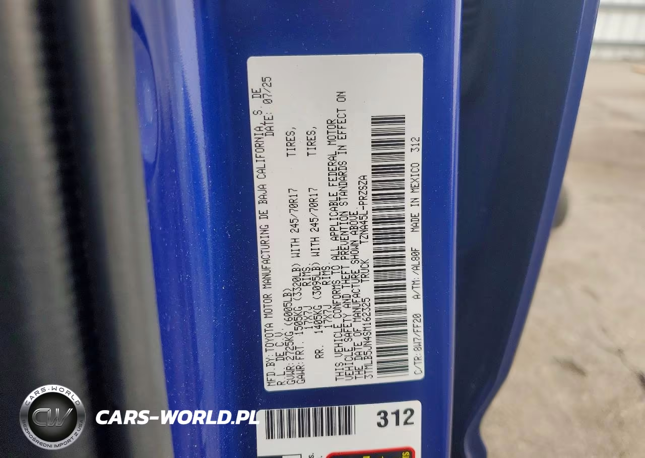 2025 Toyota Tacoma Sr5 VIN:3TMLB5JN4SM162325 - 12
