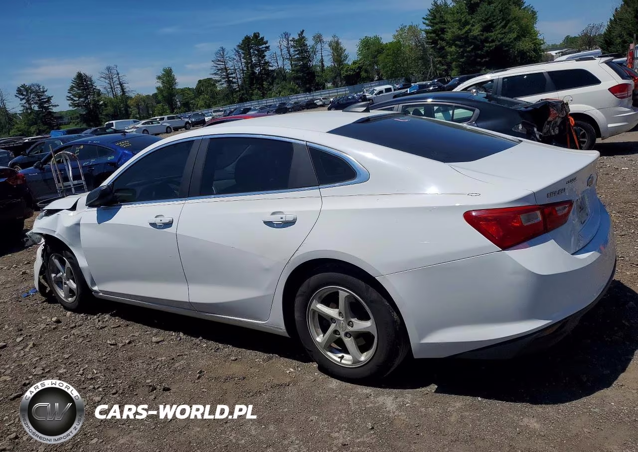 2017 Chevrolet Malibu Ls VIN:1G1ZB5ST4HF153407 - 2