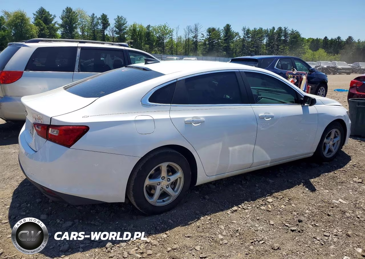 2017 Chevrolet Malibu Ls VIN:1G1ZB5ST4HF153407 - 3
