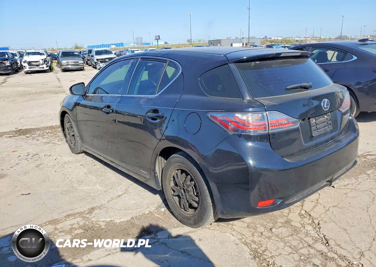 2012 Lexus Ct 200 VIN:JTHKD5BH2C2065243 - 2