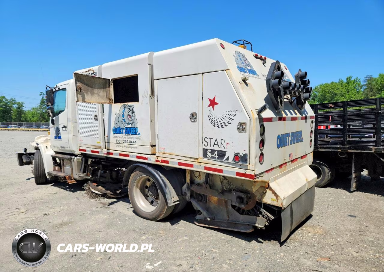 2015 Hino 258-268 VIN:5PVNJ8JT4F4S56184 - 2