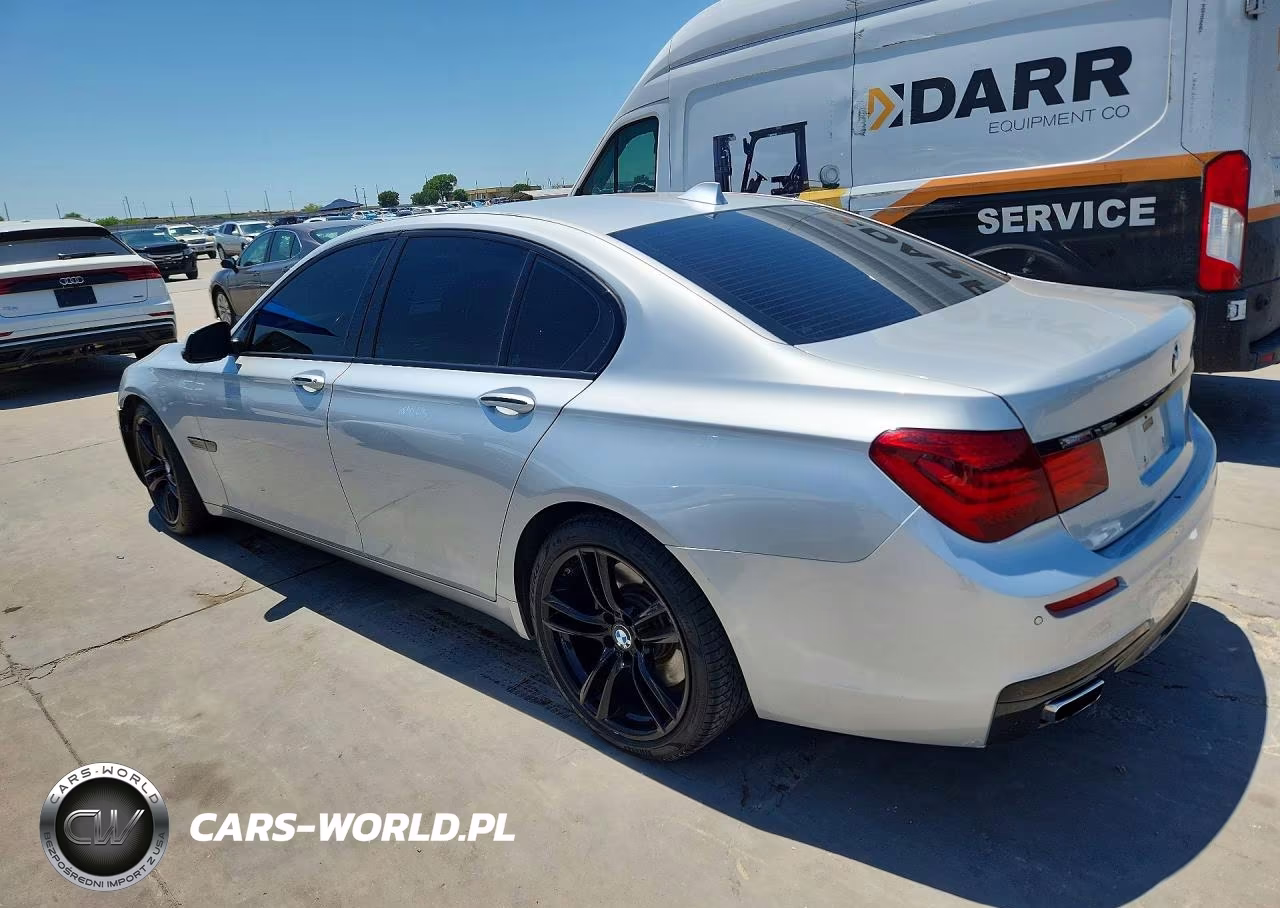 2013 BMW 750 I VIN:WBAYA8C50DC996858 - 2
