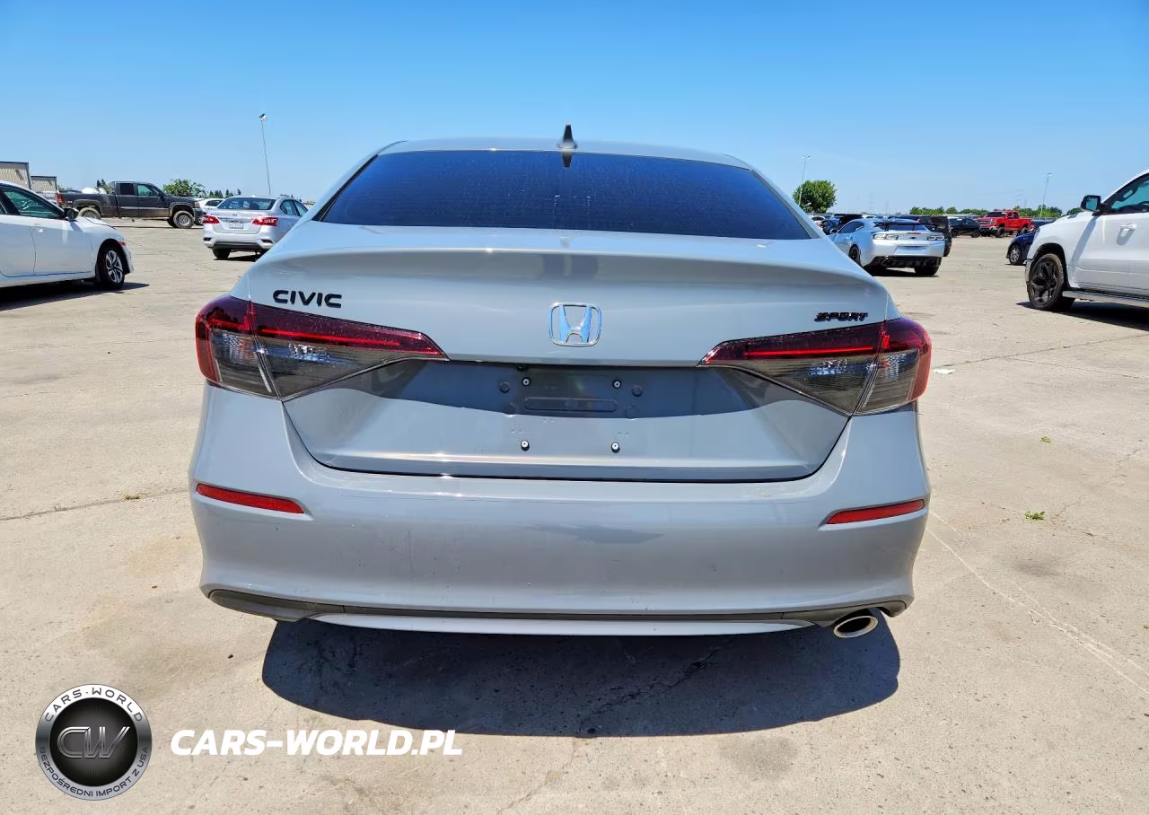 2026 Honda Civic Sport VIN:2HGFE2F56TH531621 - 6