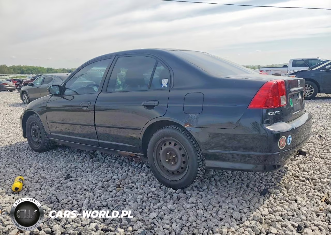 2004 Honda Civic Lx VIN:1HGES16544L012988 - 2