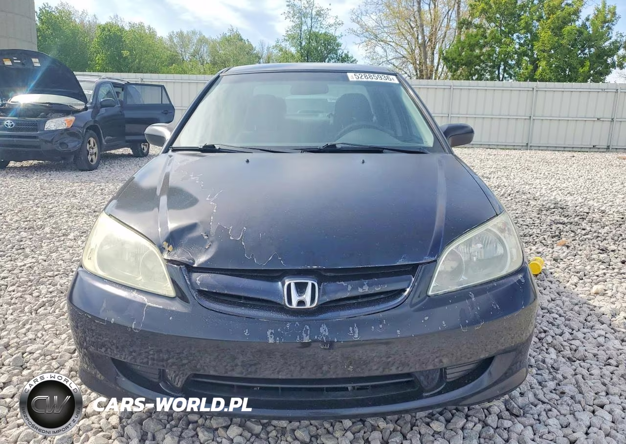 2004 Honda Civic Lx VIN:1HGES16544L012988 - 5