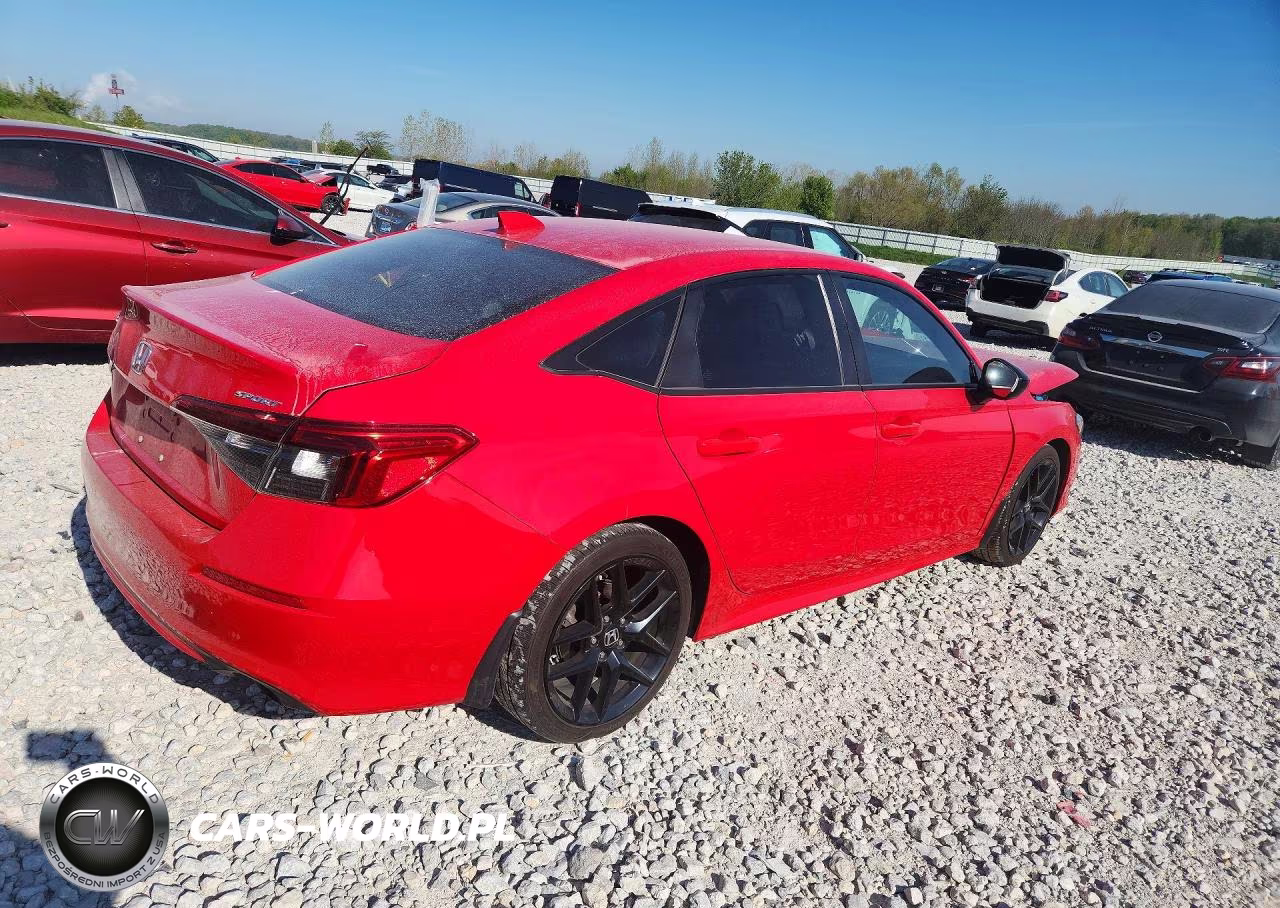 2022 Honda Civic Sport VIN:2HGFE2F59NH542230 - 3